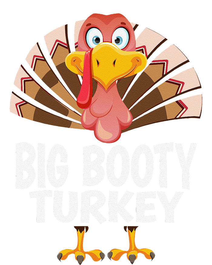 Thanksgiving Big Booty Turkey Matching Pajama T-Shirt