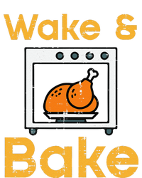 Thanksgiving Wake Bake Turkey Day Fall Chef Mom T-Shirt