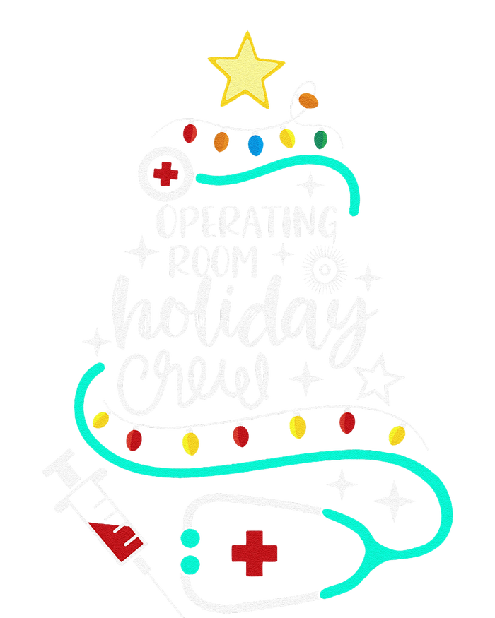 Operating Room Holiday Crew Xmas Perioperative Nurse Tech T-Shirt