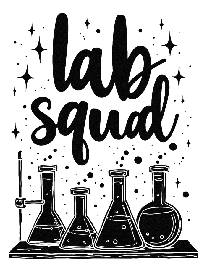 Testing Squad Analysis Samples Chemical Lab Technician Cooling Performance Crew T-Shirt