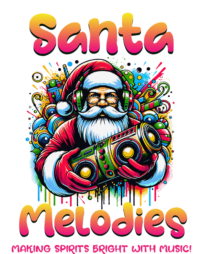 Santa Melodies Jazz Funk Soul Hip Hop T-Shirt