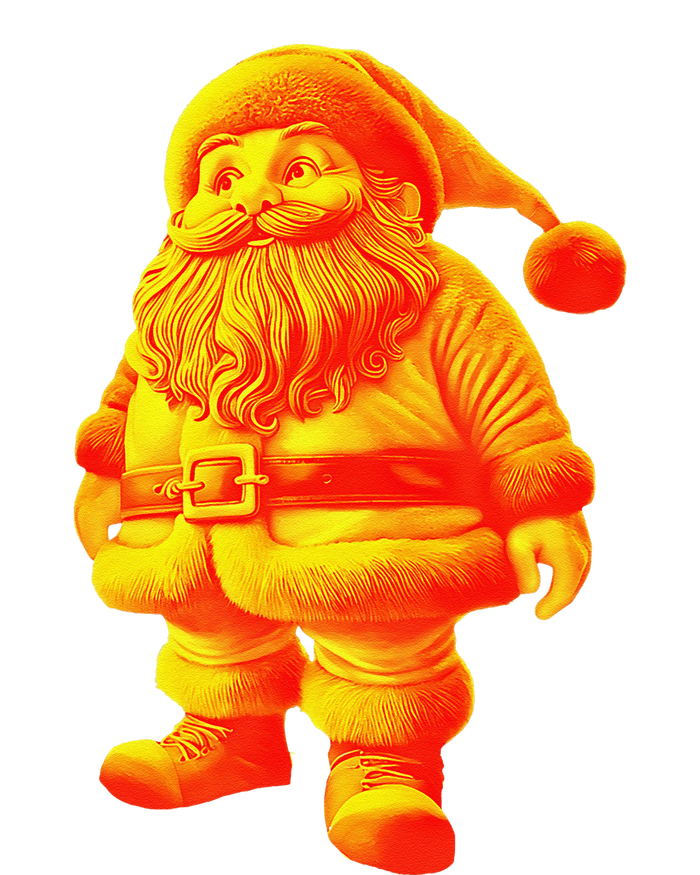 Orange Santa Claus A Funny Holiday T-Shirt