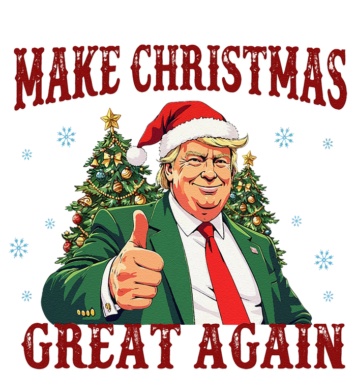 Make Christmas Great Again Funny Santa 2024 Christmas Yupoong Adult 5-Panel Trucker Hat