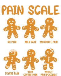 Nurse Christmas Pain Scale Assessment Rn Er Gingerbread Man T-Shirt