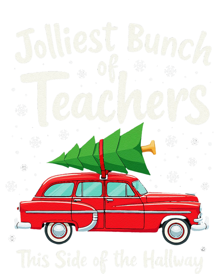 Jolliest Bunch Of Teachers This Side Of The Hallway Yupoong Adult 5-Panel Trucker Hat