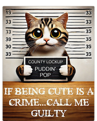 Funny Cat Meme Guilty Of Being Cute T-Shirt