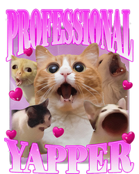 Cat Funny Oddly Specific Dank Meme Professional Yapper Magnet