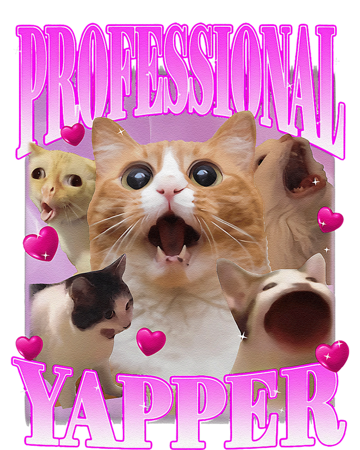 Cat Funny Oddly Specific Dank Meme Professional Yapper Magnet