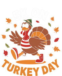 5k On Turkey Day Race Thanksgiving Funny Turkey Trot Runner Gift T-Shirt