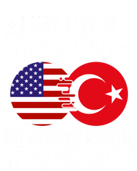 I May Live In The Usa But My Story Began In Turkey Great Gift V-Neck T-Shirt