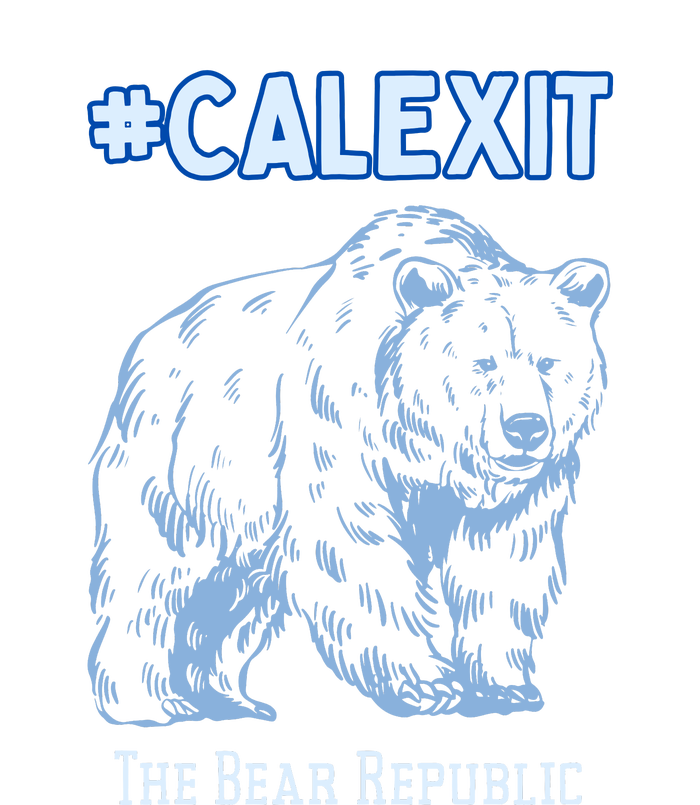 California Secession Calexit Bear Republic T-Shirt