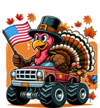 Thanksgiving Turkey Riding Monster Truck Usa Flag Meaningful Gift T-Shirt