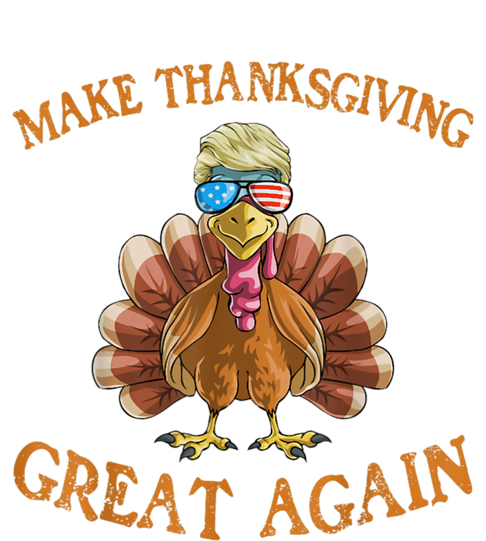 Thanksgiving Turkey Trump Make Thanksgiving Great Again Flexfit Unipanel Trucker Cap