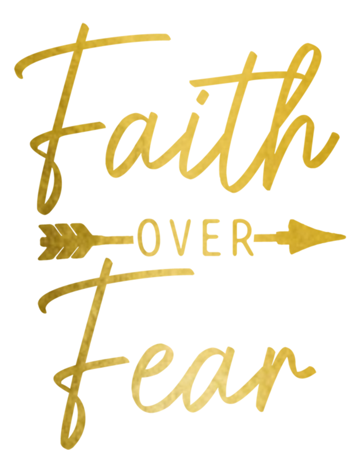 Faith Over Fear Christian Religious Bible Verse Gift Coaster