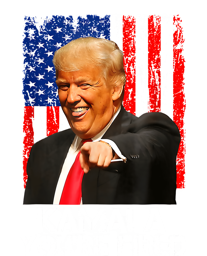 Kamala YouRe Fired Funny President Trump Laughing At Kamala Tall Sweatshirt