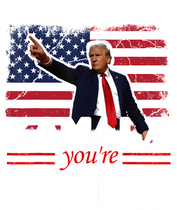 Kamala YouRe Fired Funny President Trump Laughing At Kamala Snapback Five-Panel Rope Hat