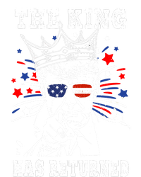 The King Has Return Funny President Trump Tall Long Sleeve T-Shirt