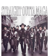 Straight Outta Maga Funny Trump 2024 Funny Valucap Bio-Washed Visor