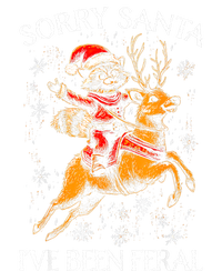 Funny Christmas Sorry Santa Reindeer Xmas Boy Girl Gift V-Neck T-Shirt