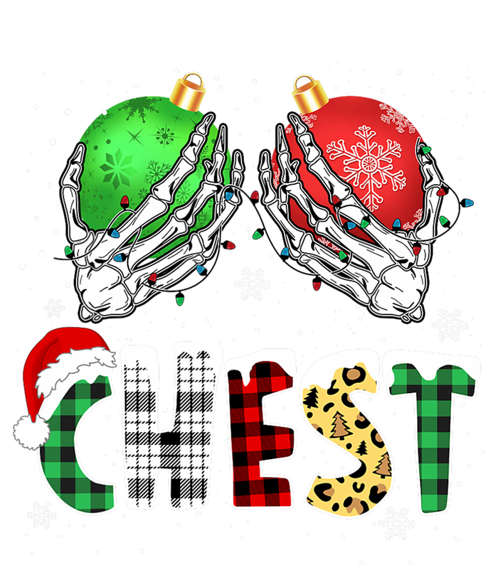 Chest Nuts Matching Chestnuts Funny Christmas Couples Womens Funnel Neck Pullover Hood