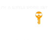 IM A Little Door Key Nerdy Bad Dorky Mom Dad Funny Costume Sustainable Knit Beanie