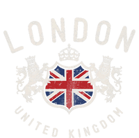 London Great Britain Vintage Crown Flag T-Shirt