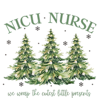 Nicu Nurse Christmas We Wrap The Cutest Little Presents Xmas Gift T-Shirt