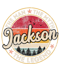 Jackson The Man The Myth The Legend Personalized Name Flexfit Unipanel Trucker Cap