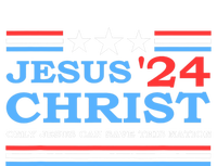 Jesus Christ 2024 President Usa Election Political Parody Premium Hoodie