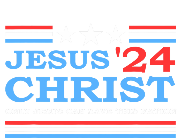 Jesus Christ 2024 President Usa Election Political Parody Premium Hoodie