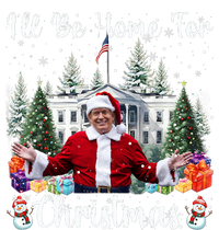 ILl Be Home For Christmas Funny Santa Claus Trump 2024 Long Sleeve Shirt