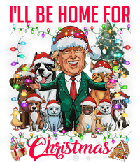 ILl Be Home For Christmas Funny Trump Pets Dog Cat Xmas Doggie Tank