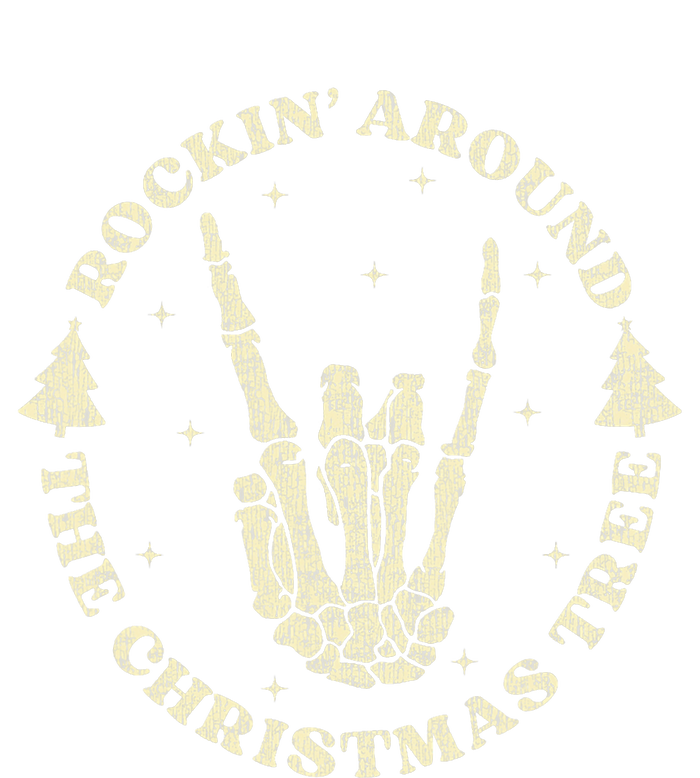 Rockin Around The Christmas Tree Skeleton Hand 16 in Basic Backpack