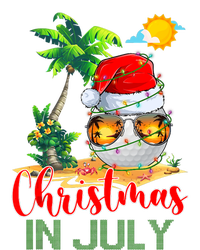 Santa Golf Ball Sunglasses & Xmas Lights Christmas In July Tank Top Cooling Performance Crew T-Shirt