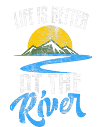 Life Is Better At The River Nature Lover Camping Gift Premium Hoodie