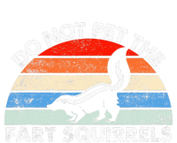 Do Not Pet The Fart Squirrels Funny Skunk Retro Sunset Legacy Cool Fit Booney Bucket Hat