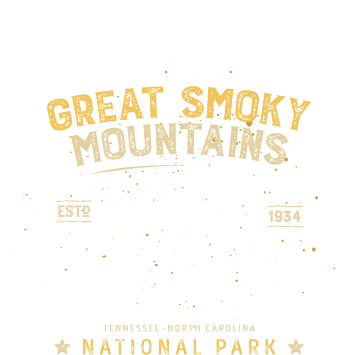 Great Smoky Mountains Cool Gift National Park Bear Vintage Cool Gift T-Shirt