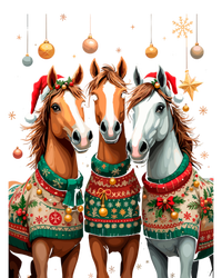 Horses Ugly Sweters Christmas Xmas Horse Lover Horse Meaningful Gift T-Shirt