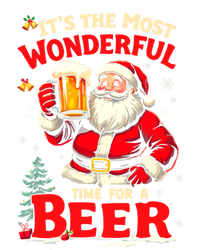 ItS The Most Wonderful Time Beer Santa Christmas Gift Women's T-Shirt