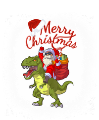 Santa Riding Dinosaur Xmas Mery Christmas Long Sleeve T-Shirt