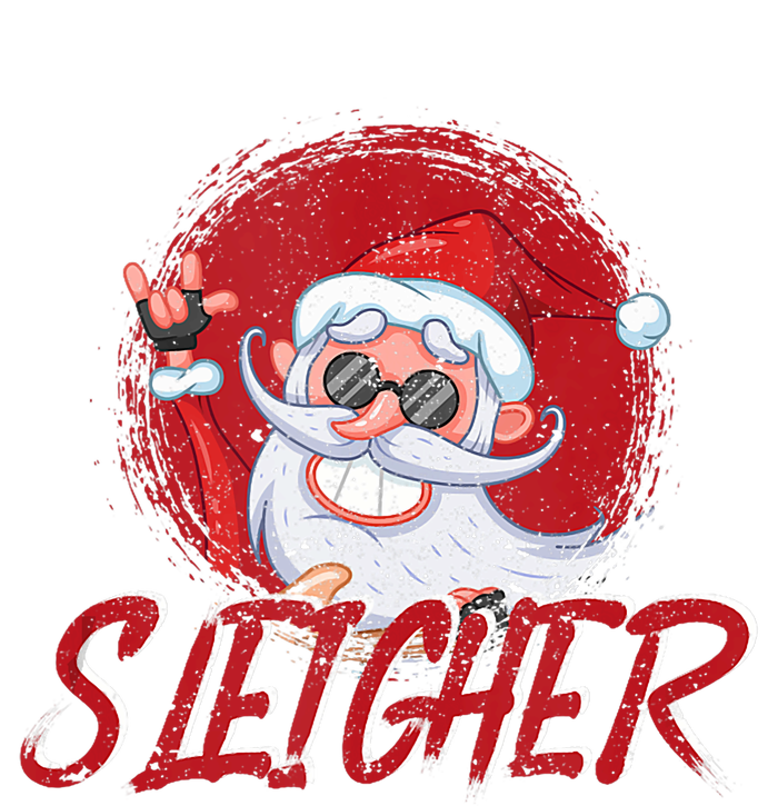 Sleigher Santa Claus Funny Merry Christmas Rock Xmas Lover Tank Top T-Shirt