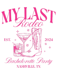 My Last Rodeo LetS Get Rowdy 2024 Nashville Bachelorette Cooling Performance Crew T-Shirt