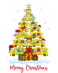 Student Delivery School Bus Driver Christmas Xmas Tree Ladies Essential Flowy Tank