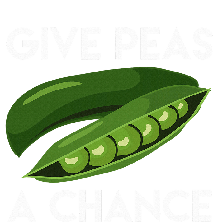 World Peaspeace Give Peas A Chance Earth Day T-Shirt