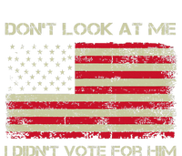 DonT Look At Me I DidnT Vote For Him Funny Us Flag Retro Doggie Tank