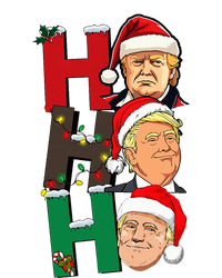 Merry Christmas Ho Ho Ho Trump Santa Light Christmas Ladies PosiCharge Competitor Racerback Tank