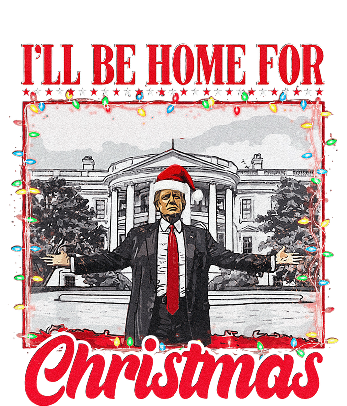 ILl Be Home For Christmas Santa Funny Xmas Pajamas Gift Kids Tie-Dye T-Shirt