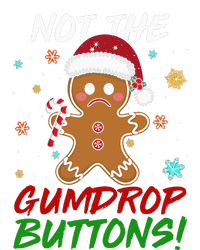 Gingerbread Man Santa Hat Not The Gumdrop Button Christmas T-Shirt