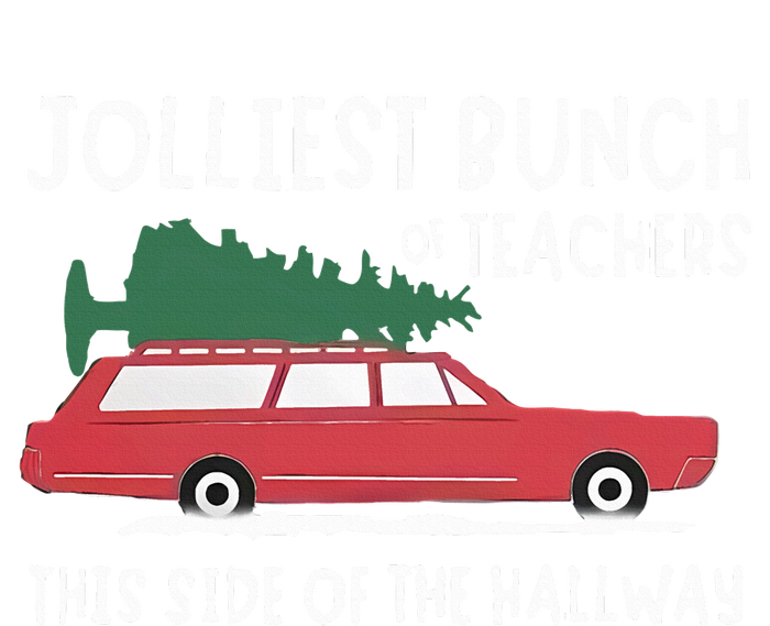 Jolliest Bunch Of Teachers This Side Of The Hallway Bumper Sticker