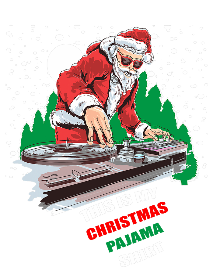 This Is My Christmas Pajama Dj Funny Merry Xmas Tees Snapback Five-Panel Rope Hat